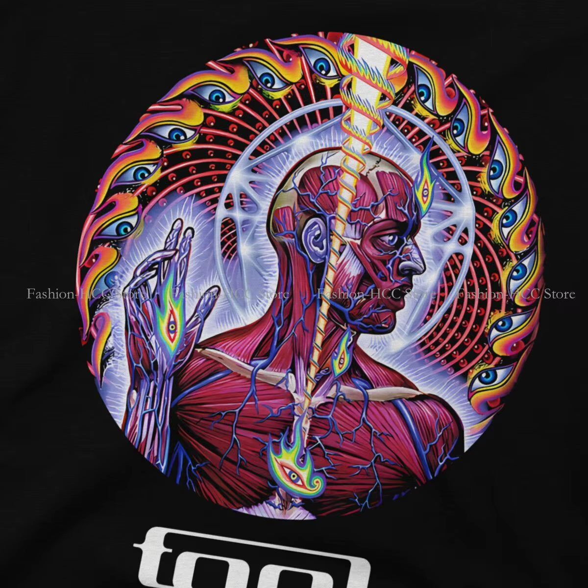 The Light That Fueled Our Fire Then Casual Tshirt Tool Band Printing Tops Casual T Shirt Male Tee Special